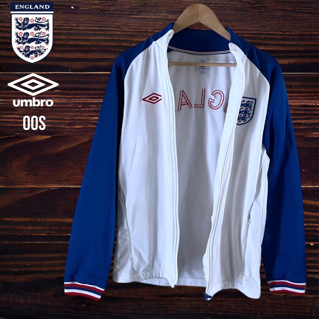 UMBRO(アンブロ)の00s アンブロ　イングランド代表　トラックジャケット　レアカラー　お洒落 スポーツ/アウトドアのサッカー/フットサル(ウェア)の商品写真