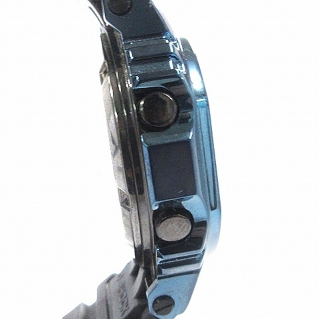 G-SHOCK(ジーショック)のカシオジーショック メタルケース 腕時計 タフソーラー 電波 青 ■SM1 メンズの時計(腕時計(デジタル))の商品写真