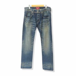 ナイトレイド(nitraid)のNITRAID SELVEDGE STRETCH JEANS サイズM NR008-PA07 ナイトレイド セルビッジストレッチデニムパンツ(デニム/ジーンズ)