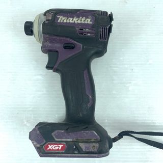 マキタ(Makita)のκκMAKITA マキタ インパクトドライバ 本体のみ コードレス式 40v  使用感有 TD001G パープル(その他)