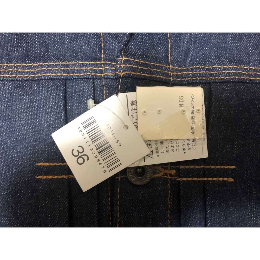 Lee - 新品 白タグ Lee 復刻1st デニムジャケット 1011cowboyの Lee - 新品 白タグ Lee 復刻1st デニムジャケット 1011cowboyの