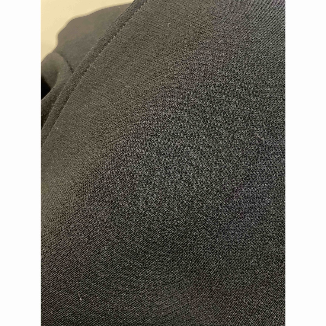DEUXIEME CLASSE(ドゥーズィエムクラス)の完売ドゥーズィエムクラス　トリアセジョーゼットコート　黒　ブラック　セレモニー レディースのジャケット/アウター(ロングコート)の商品写真
