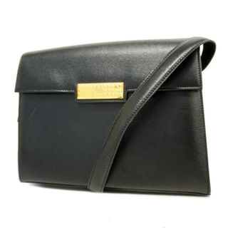 ディオール(Dior)の【4fd3694】クリスチャンディオール ショルダーバッグ/レザー/ブラック/ゴールド金具 【中古】 レディース(ショルダーバッグ)