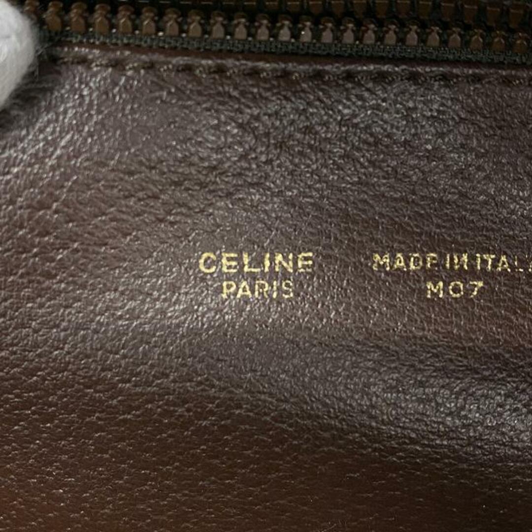 celine(セリーヌ)の★SALE 【4fd3707】セリーヌ ボストンバッグ/マカダム/PVC/ブラウン/ゴールド金具 【中古】 レディース レディースのバッグ(ボストンバッグ)の商品写真