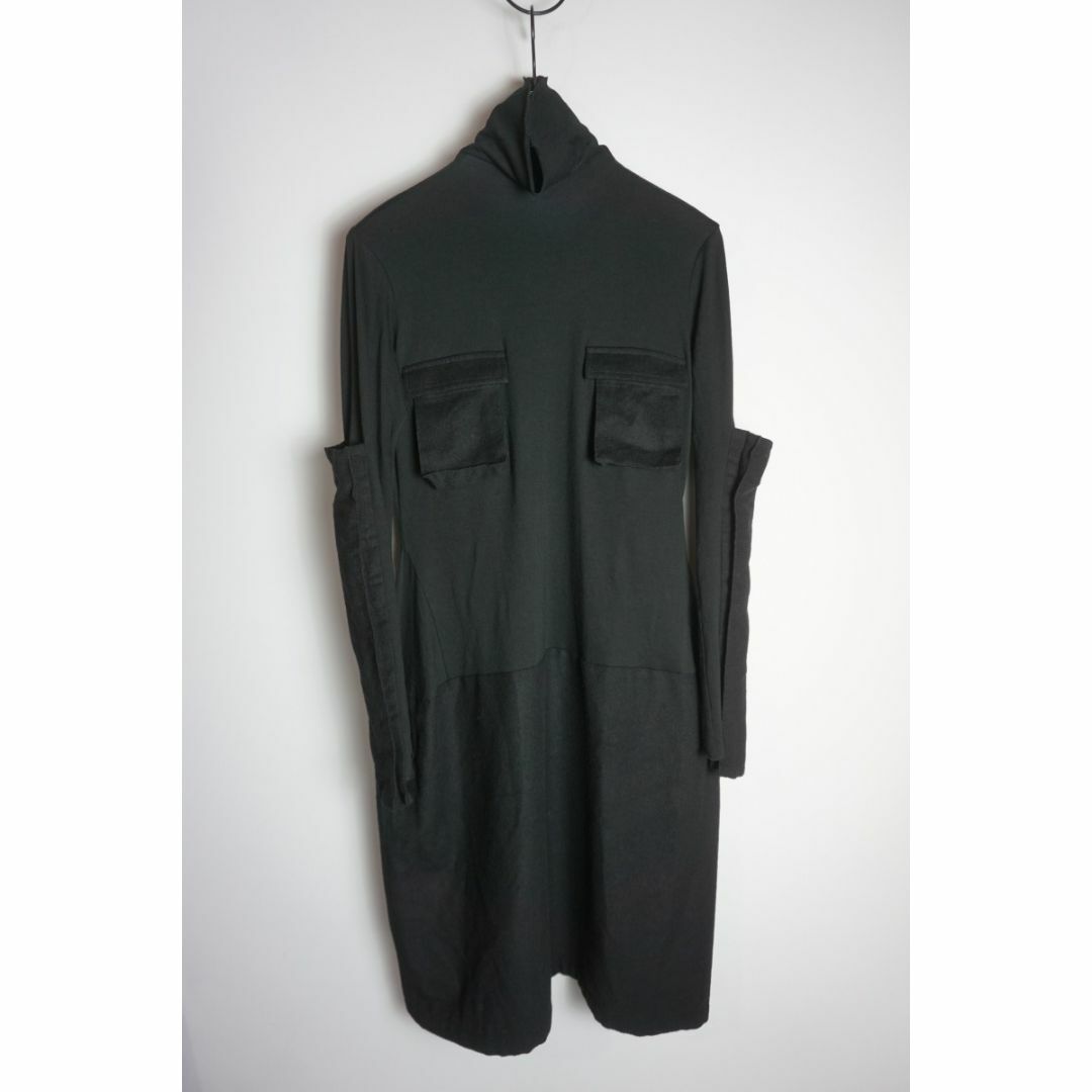 Yohji Yamamoto(ヨウジヤマモト)の美品18AW YOHJI YAMAMOTO ドレス ワンピース 黒1226N▲ レディースのワンピース(ロングワンピース/マキシワンピース)の商品写真