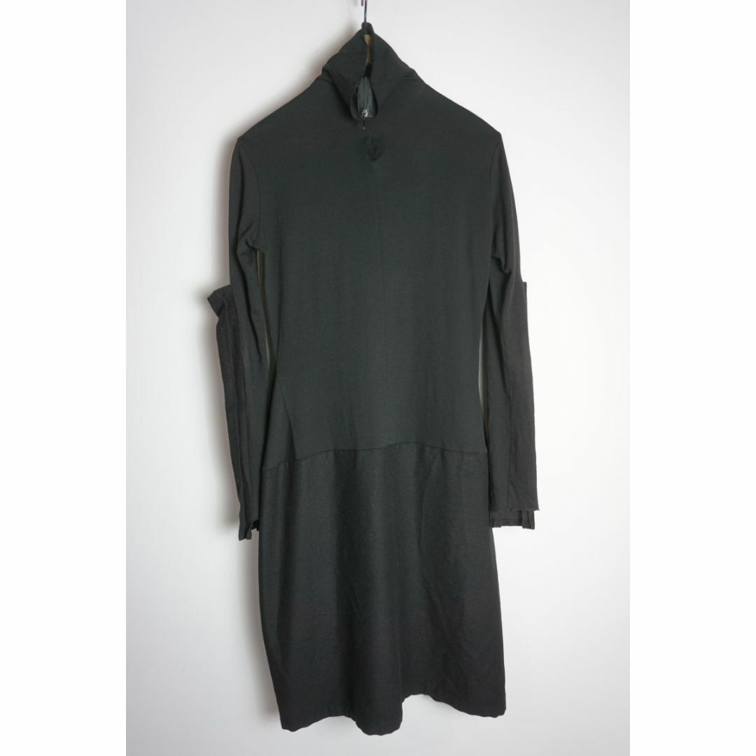 Yohji Yamamoto(ヨウジヤマモト)の美品18AW YOHJI YAMAMOTO ドレス ワンピース 黒1226N▲ レディースのワンピース(ロングワンピース/マキシワンピース)の商品写真