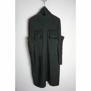 ヨウジヤマモト(Yohji Yamamoto)の美品18AW YOHJI YAMAMOTO ドレス ワンピース 黒1226N▲(ロングワンピース/マキシワンピース)