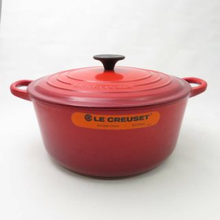 ルクルーゼ(LE CREUSET)の美品 Le Creuset ルクルーゼ ココットロンド 26 両手鍋 調理 料理 SY8492Z (鍋/フライパン)