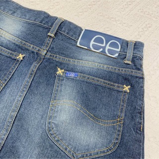 リー(Lee)のリー LM2205 デニム　ミニスカート　未使用　美品　M〜L相当(ミニスカート)