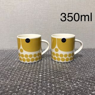 アラビア(ARABIA)のアラビア スンヌンタイ マグカップ 350ml 2つセット(食器)