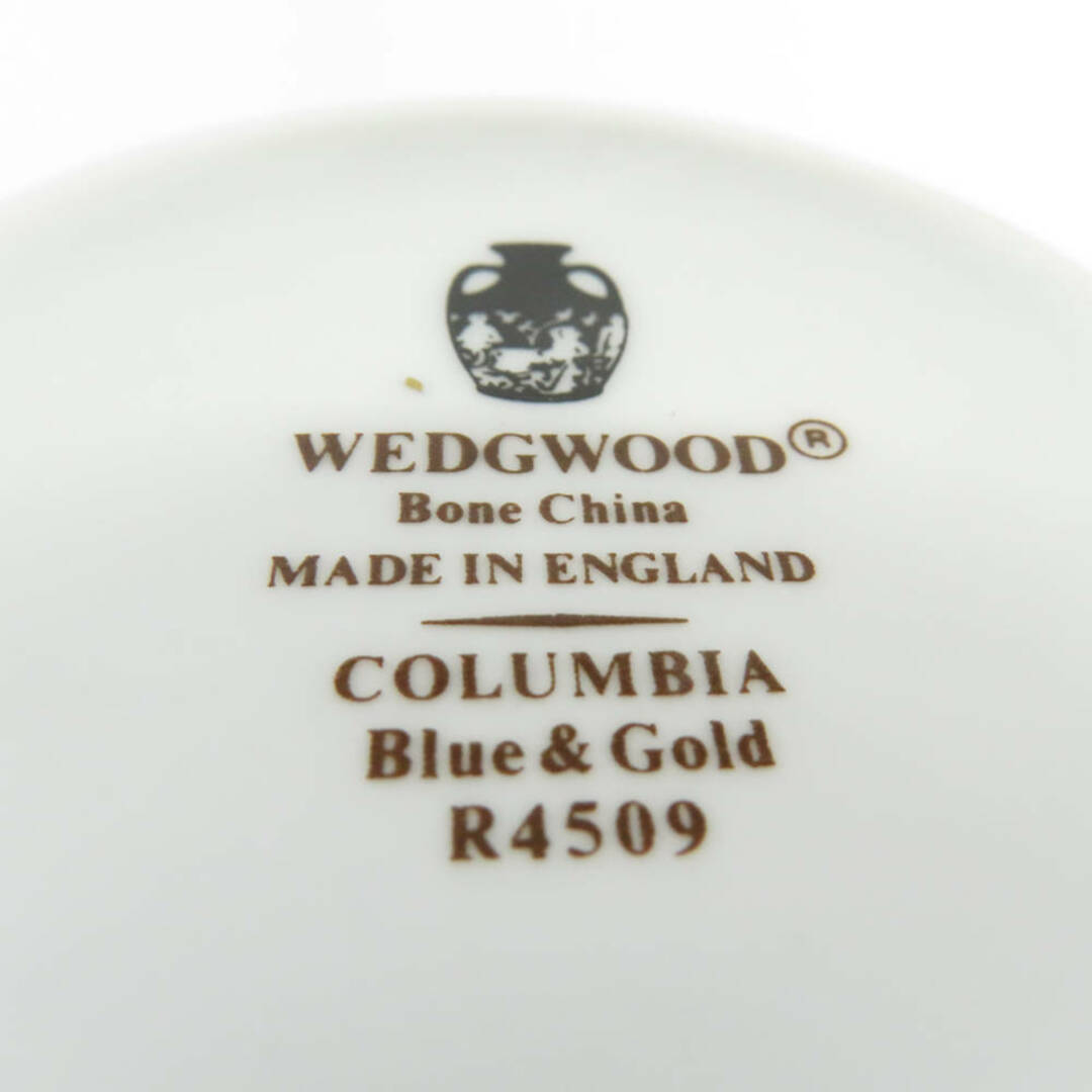 WEDGWOOD(ウェッジウッド)の美品 WEDGWOOD ウェッジウッド コロンビアブルー＆ゴールド クリーマー SY8463P  インテリア/住まい/日用品のキッチン/食器(その他)の商品写真