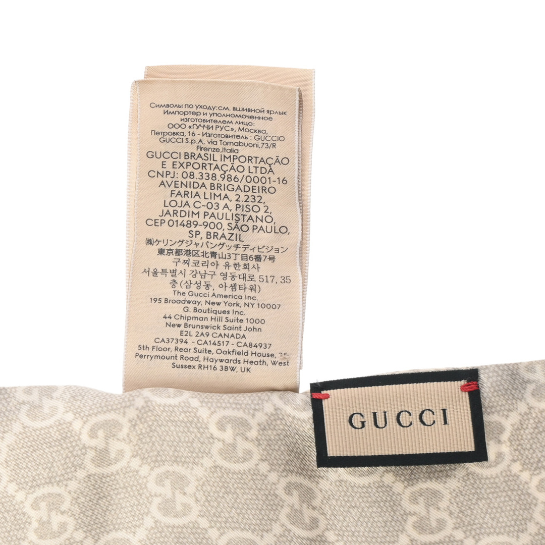 Gucci(グッチ)の中古 グッチ GUCCI ユニセックス スカーフ マルチカラー シルク100％ ハンドメイドのファッション小物(スカーフ)の商品写真