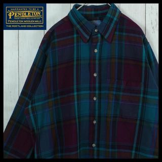 PENDLETON - 古着 50年代 ペンドルトン PENDLETON ボードシャツ