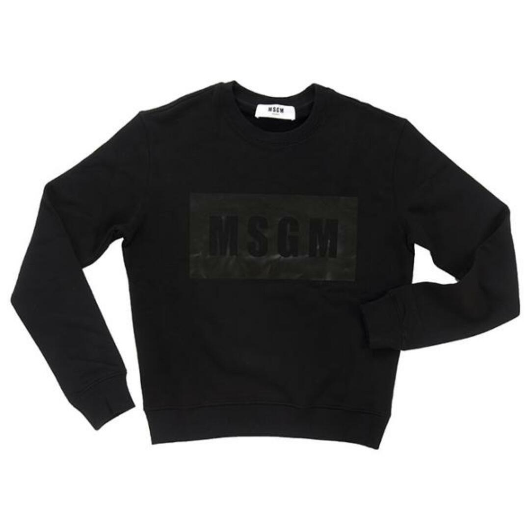 MSGM(エムエスジイエム)の MSGM エムエスジーエム  Sweatshirt 2541MDM96 184799 01 / 184799 99  レディース スウェット トレーナー 裏起毛 ロゴ ホワイト ブラック  1.ホワイト XS レディースのトップス(トレーナー/スウェット)の商品写真