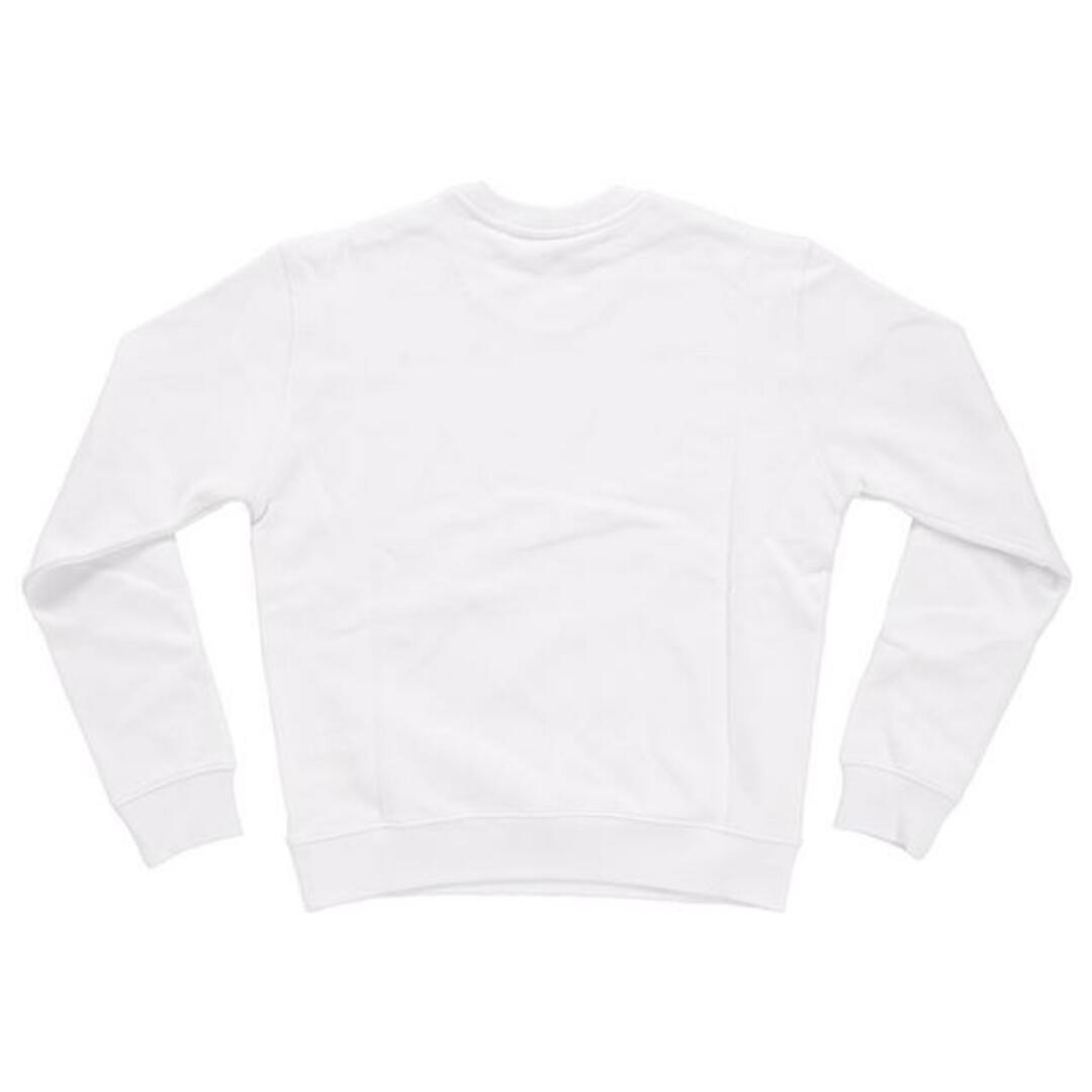 MSGM(エムエスジイエム)の MSGM エムエスジーエム  Sweatshirt 2541MDM96 184799 01 / 184799 99  レディース スウェット トレーナー 裏起毛 ロゴ ホワイト ブラック  1.ホワイト XS レディースのトップス(トレーナー/スウェット)の商品写真