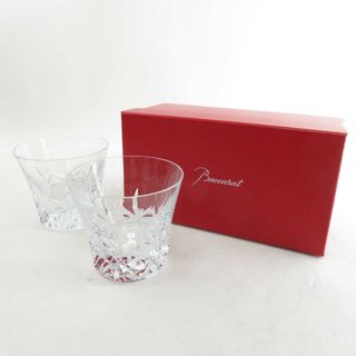 バカラ(Baccarat)の未使用 Baccarat バカラ 2023年 エクラ タンブラー 2点 クリスタル ペア オールドファッション ロックグラス SU5244T (タンブラー)