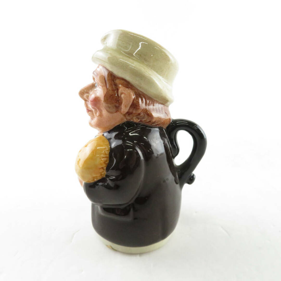 Royal Doulton(ロイヤルドルトン)の美品 ROYAL DOULTON ロイヤルドルトン VILLE ドルトンビル Mr.Furrow The Farmer ミスターファーロウ ザ ファーマー D6701 クリーマー キャラクタージャグ ポット 水差 1983限定 SU5274T  インテリア/住まい/日用品のキッチン/食器(その他)の商品写真