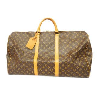 ルイヴィトン(LOUIS VUITTON)の【4fd3806】ルイヴィトン ボストンバッグ/モノグラム/キーポル60/M41422/ブラウン【中古】メンズ/レディース/ユニセックス(ボストンバッグ)