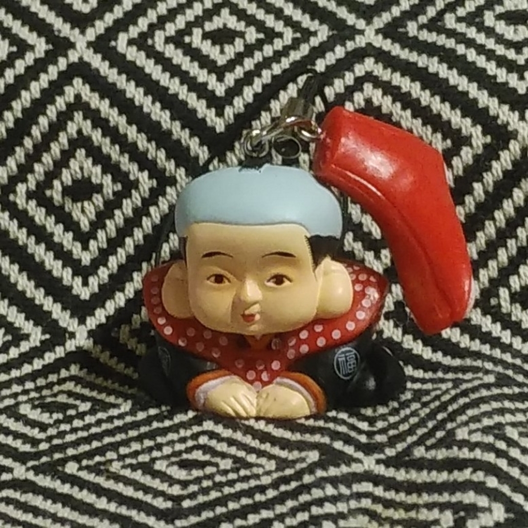 fukuske(フクスケ)の福助　ストラップ エンタメ/ホビーのおもちゃ/ぬいぐるみ(キャラクターグッズ)の商品写真