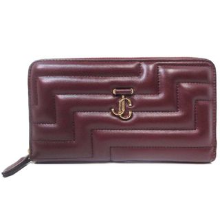 ジミーチュウ(JIMMY CHOO)のジミーチュウ 長財布 155552 BURGUNDY/LIGHT GOLD(財布)