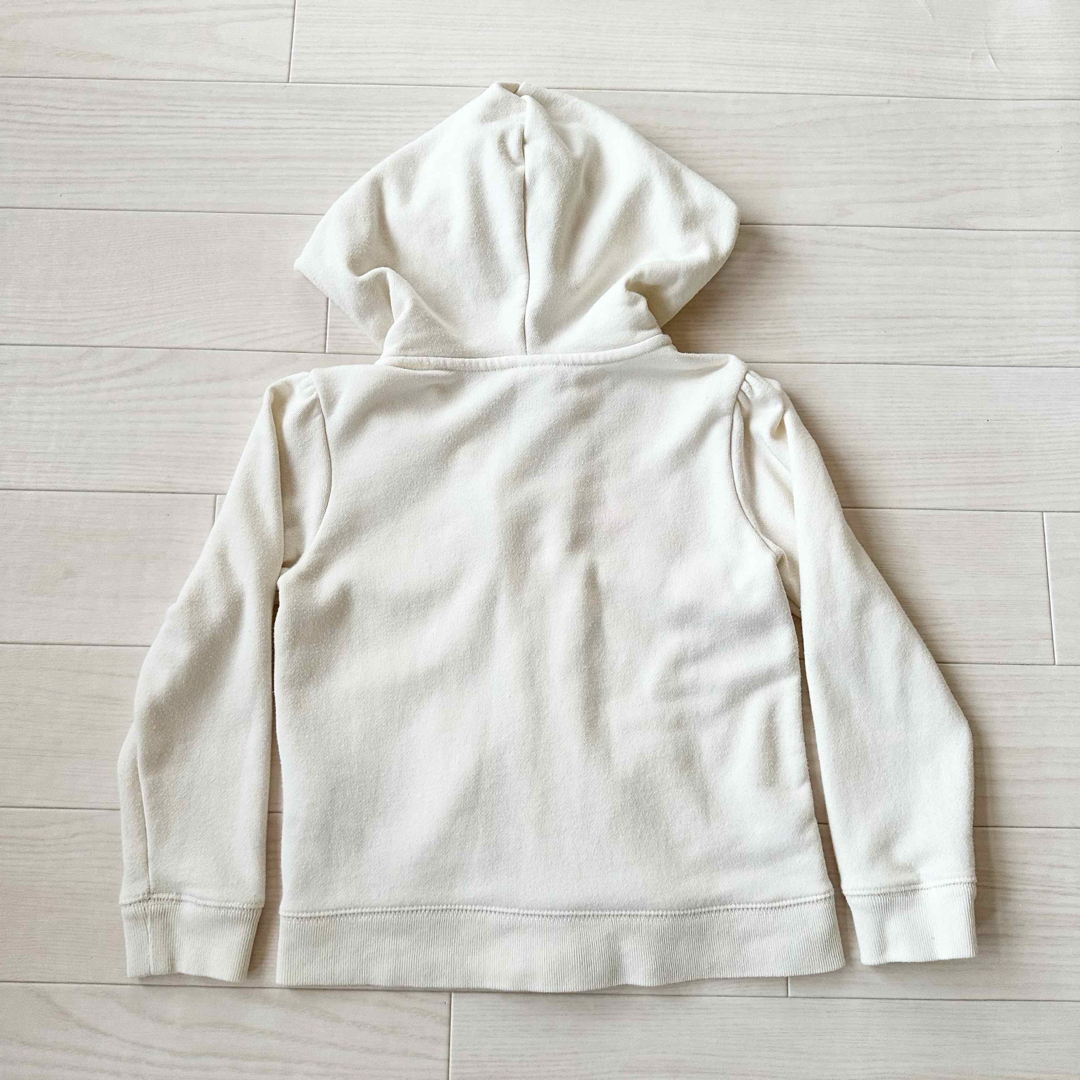 GAP Kids(ギャップキッズ)のGAP ユニコーン パーカー 5Y 110cm  オフホワイト カラフル キッズ/ベビー/マタニティのキッズ服男の子用(90cm~)(ジャケット/上着)の商品写真