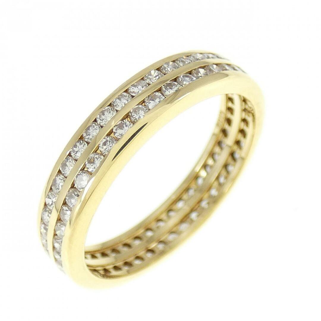 18KT フルエタニティ ダイヤモンド リング レディースのアクセサリー(リング(指輪))の商品写真
