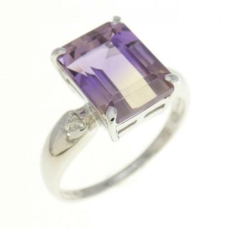 K18WG アメトリン リング 3.0CT(リング(指輪))