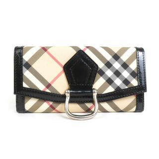 BURBERRY - Burberry バーバリー 未使用品 財布 エンボスチェック 黒の