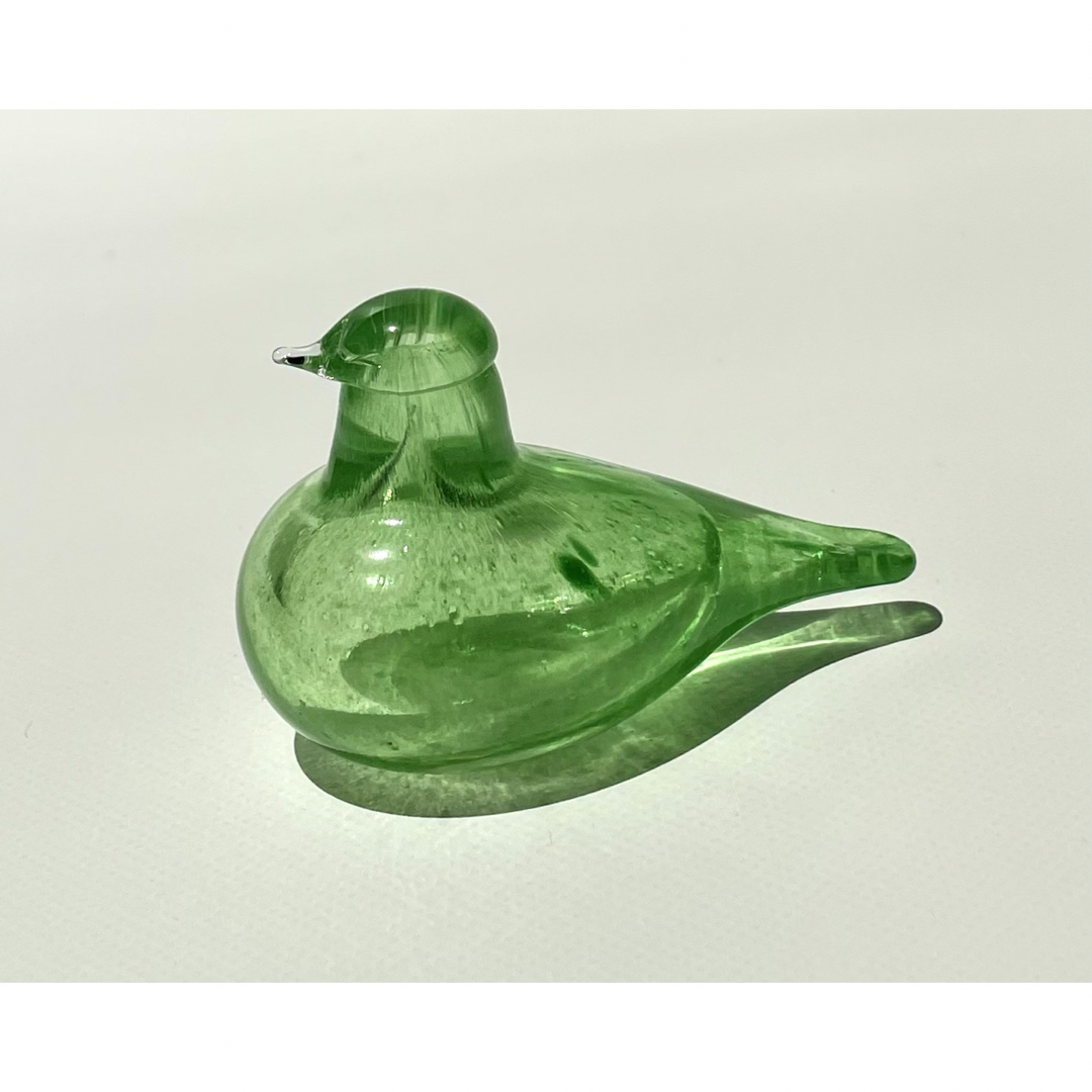 iittala(イッタラ)のOiva Toikka Golden-Crested Kinglet グリーン インテリア/住まい/日用品のインテリア小物(置物)の商品写真