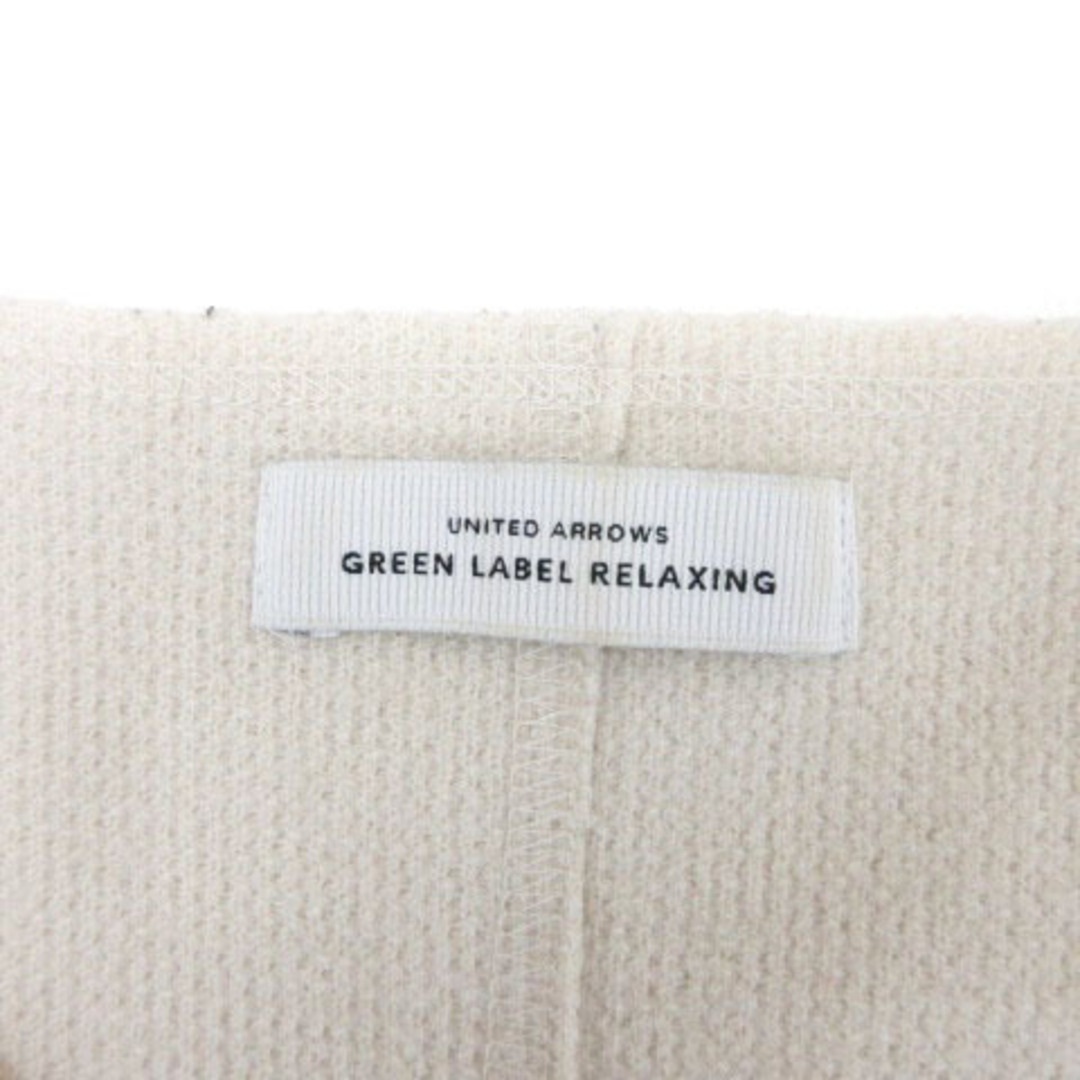 UNITED ARROWS green label relaxing(ユナイテッドアローズグリーンレーベルリラクシング)のグリーンレーベルリラクシング ニット カットソー 長袖 白 ■GY31 レディースのトップス(ニット/セーター)の商品写真