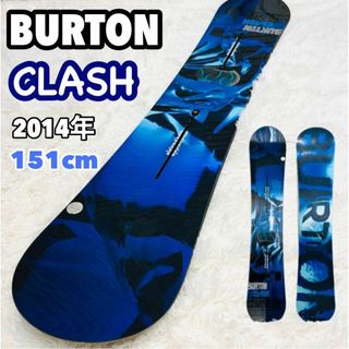 バートン(BURTON)のBURTON CLASH バートン　クラッシュ　151cm スノーボード　スノボ(ボード)