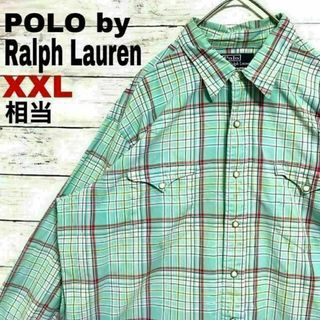 ポロラルフローレン(POLO RALPH LAUREN)のv21 ポロラルフローレン CLASSIC FIT 長袖 ウエスタンシャツ(シャツ)