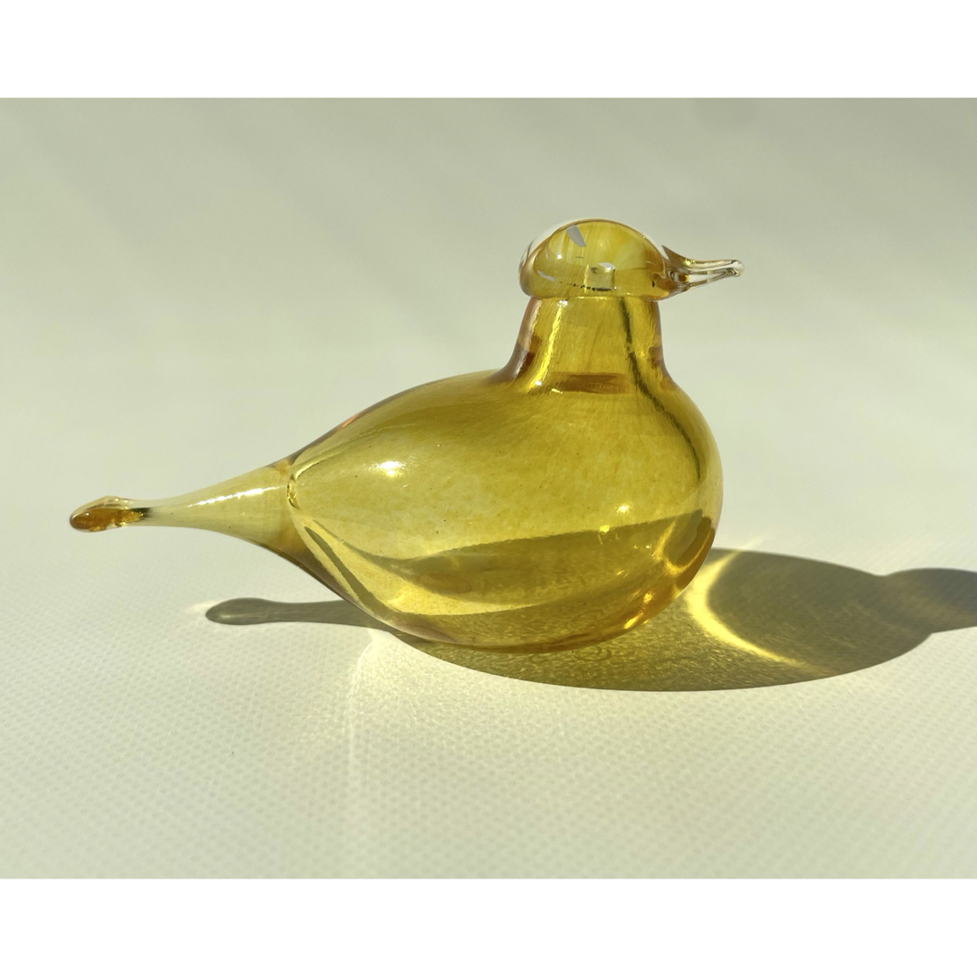 iittala(イッタラ)のOiva Toikka Golden-Crested Kinglet イエロー インテリア/住まい/日用品のインテリア小物(置物)の商品写真