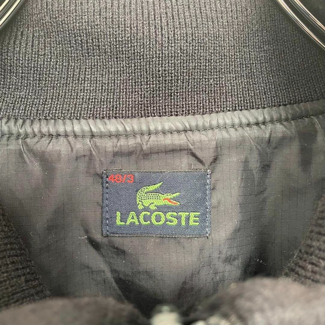 LACOSTE(ラコステ)のラコステ　2way　ライナー付　モッズコート　中綿キルティングジャケット　黒 メンズのジャケット/アウター(モッズコート)の商品写真