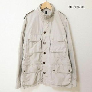 モンクレール(MONCLER)の美品 モンクレール 2WAY エルミット ダブルジップ ミリタリージャケット(ブルゾン)