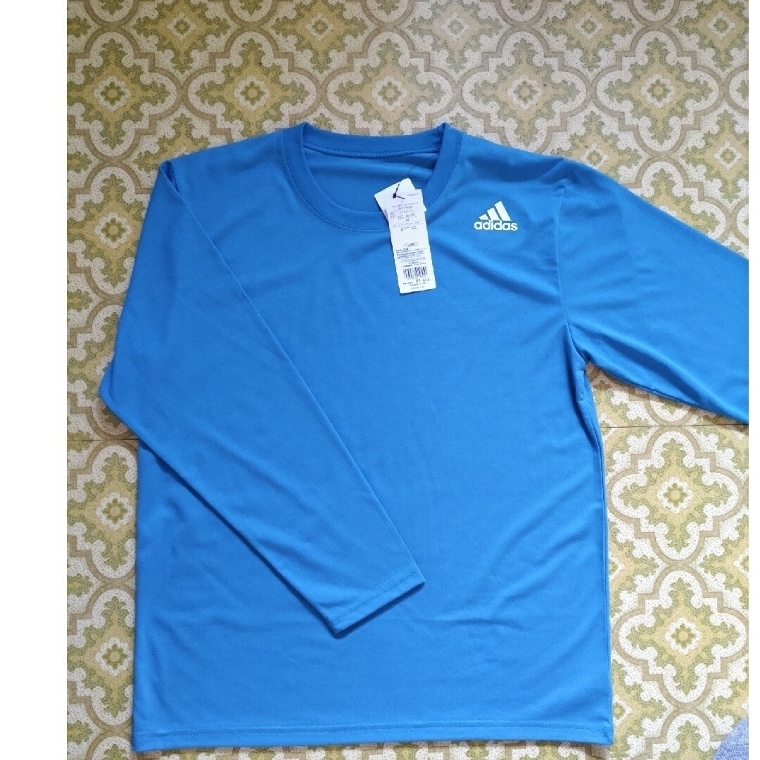 adidas(アディダス)のメンズTシャツ 長袖                    アディダス Mサイズ メンズのトップス(Tシャツ/カットソー(七分/長袖))の商品写真