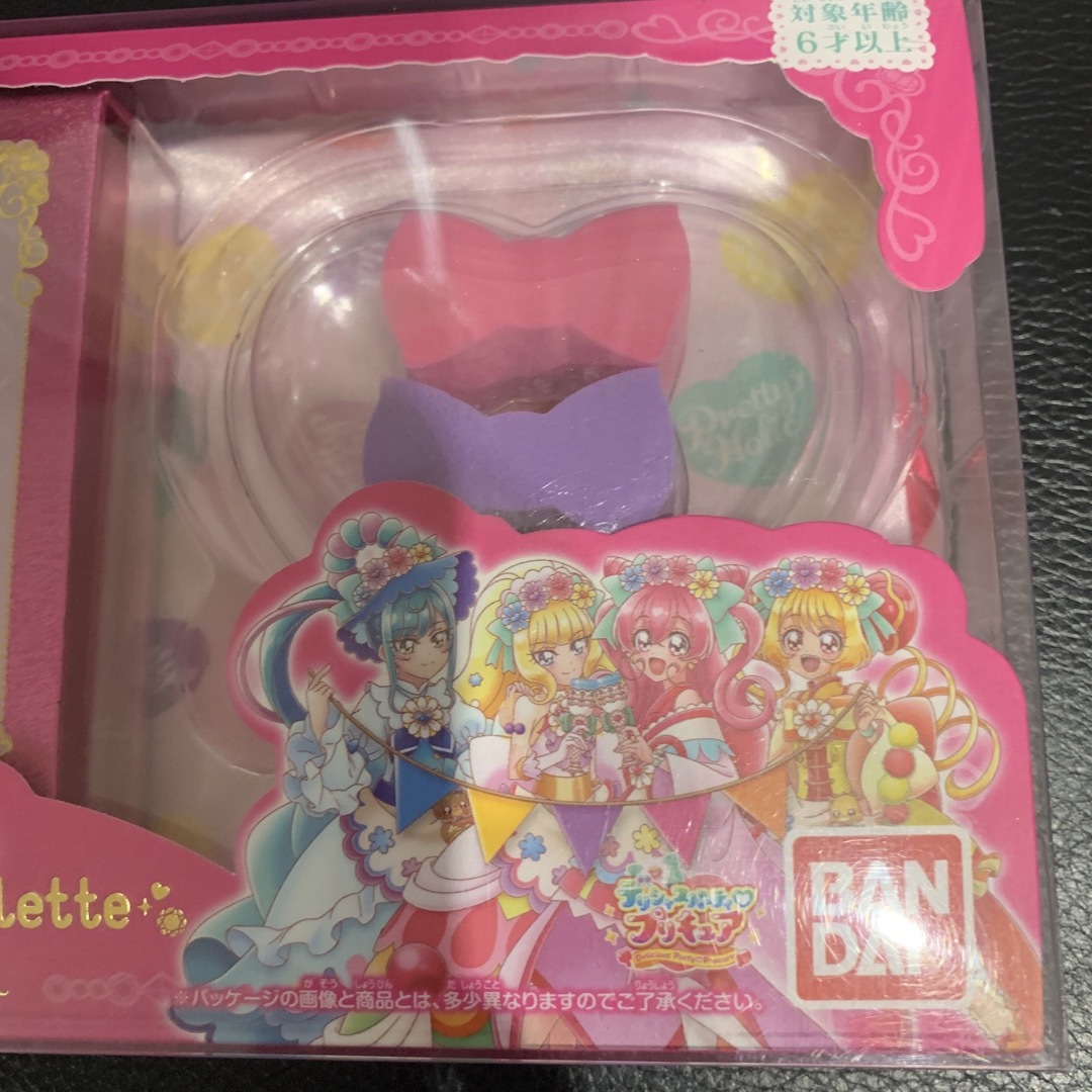 デリシャスパーティープリキュア　スペシャルメイクパレット　ビビッドカラー コスメ/美容のキット/セット(コフレ/メイクアップセット)の商品写真