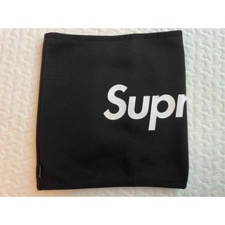 シュプリーム(Supreme)のSupreme fleece neckgaiter 黒 ネックウォーマー(ネックウォーマー)