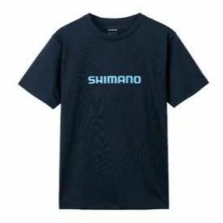 シマノ(SHIMANO)のSHIMANO シマノ ドライロゴTシャツ ショートスリーブ ネイビー(ウエア)