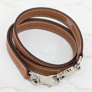 エルメス(Hermes)のエルメス ショルダーストラップ トリヨンクレマンス ゴールド シルバー金具(その他)