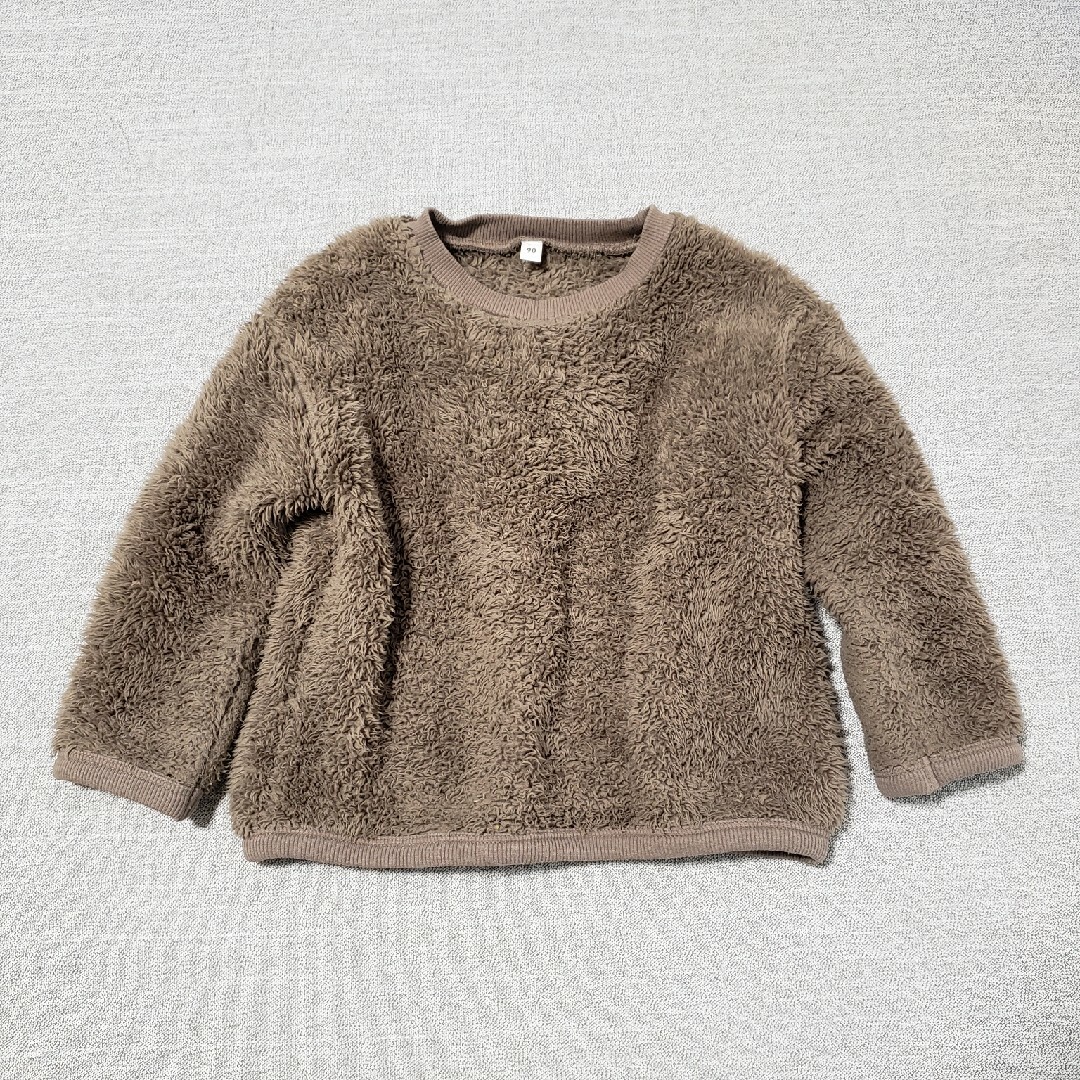 MUJI (無印良品)(ムジルシリョウヒン)のkids トレーナー キッズ/ベビー/マタニティのキッズ服女の子用(90cm~)(ジャケット/上着)の商品写真