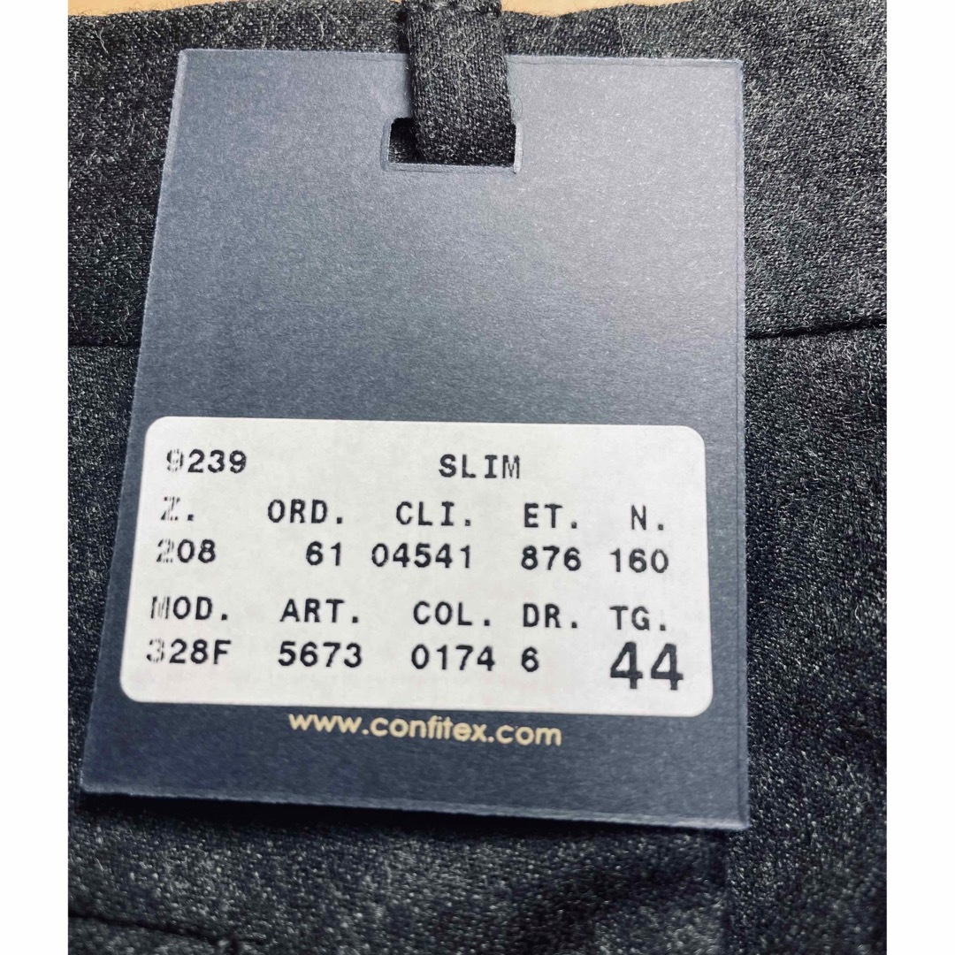 GERMANO(ジェルマーノ)の◼️新品◼️GERMANO ウールサキソニー ノープリーツ スラックス メンズのパンツ(スラックス)の商品写真