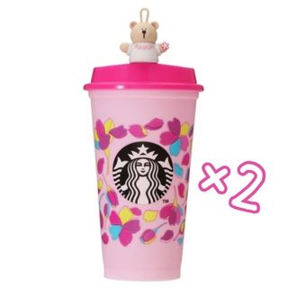 スターバックス(Starbucks)のスタバ　さくら　SAKURA2024  リユーザブルカップ　ベアリスタ　セット(容器)