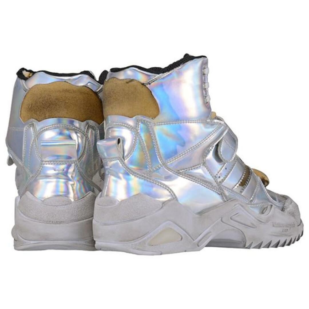 Maison Margiela メゾン マルジェラ Sneakers S39WS0036 P2120 H5807 レディース スニーカー シルバー メタリック ダメージ加工(otr3088) - 38 レディースの靴/シューズ(スニーカー)の商品写真