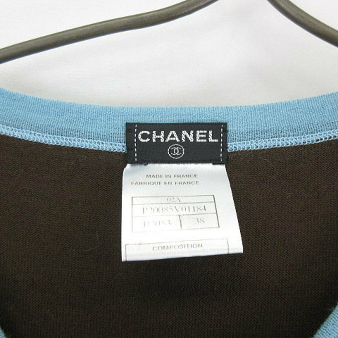 CHANEL(シャネル)のCHANEL リボン ニット カットソー 長袖 P20085 V01184 38 レディースのトップス(ニット/セーター)の商品写真