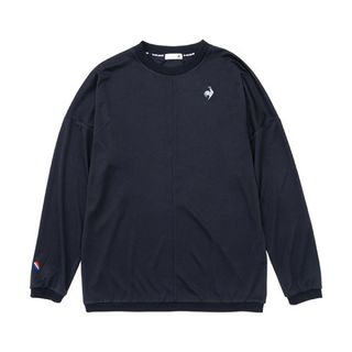 ルコックスポルティフ(le coq sportif)のルコックスポルティフ テニスウェア 長袖Tシャツ QMMWJB03紺メンズL新品(ウェア)