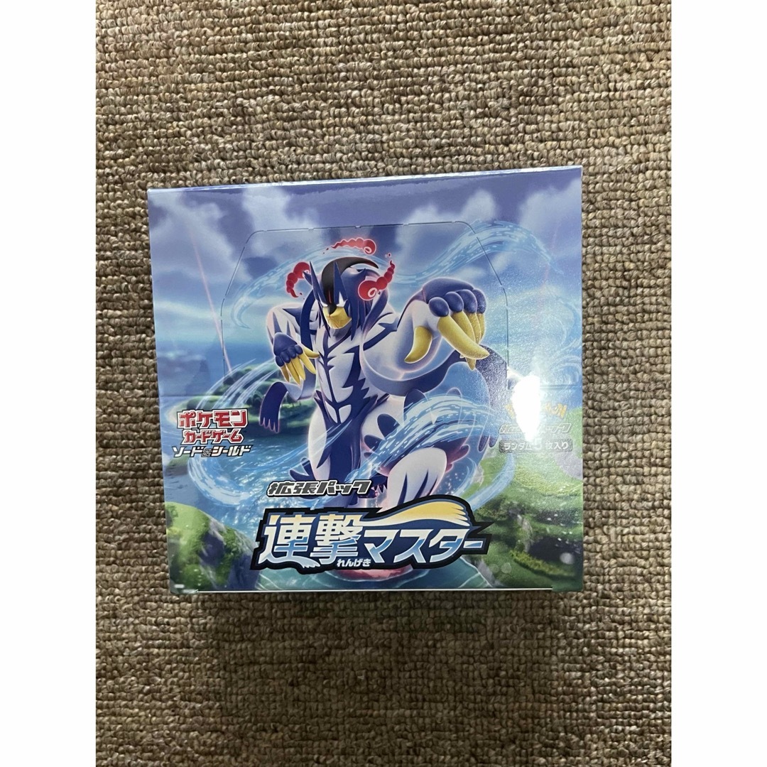 【訳あり】ポケモンカード　連撃マスター　1BOX エンタメ/ホビーのトレーディングカード(Box/デッキ/パック)の商品写真