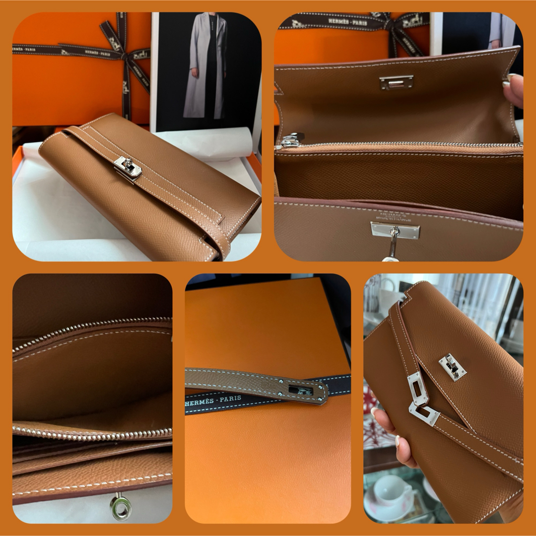 Hermes(エルメス)の未使用エルメ正規品ケリーウォレットロング♡ レディースのファッション小物(財布)の商品写真