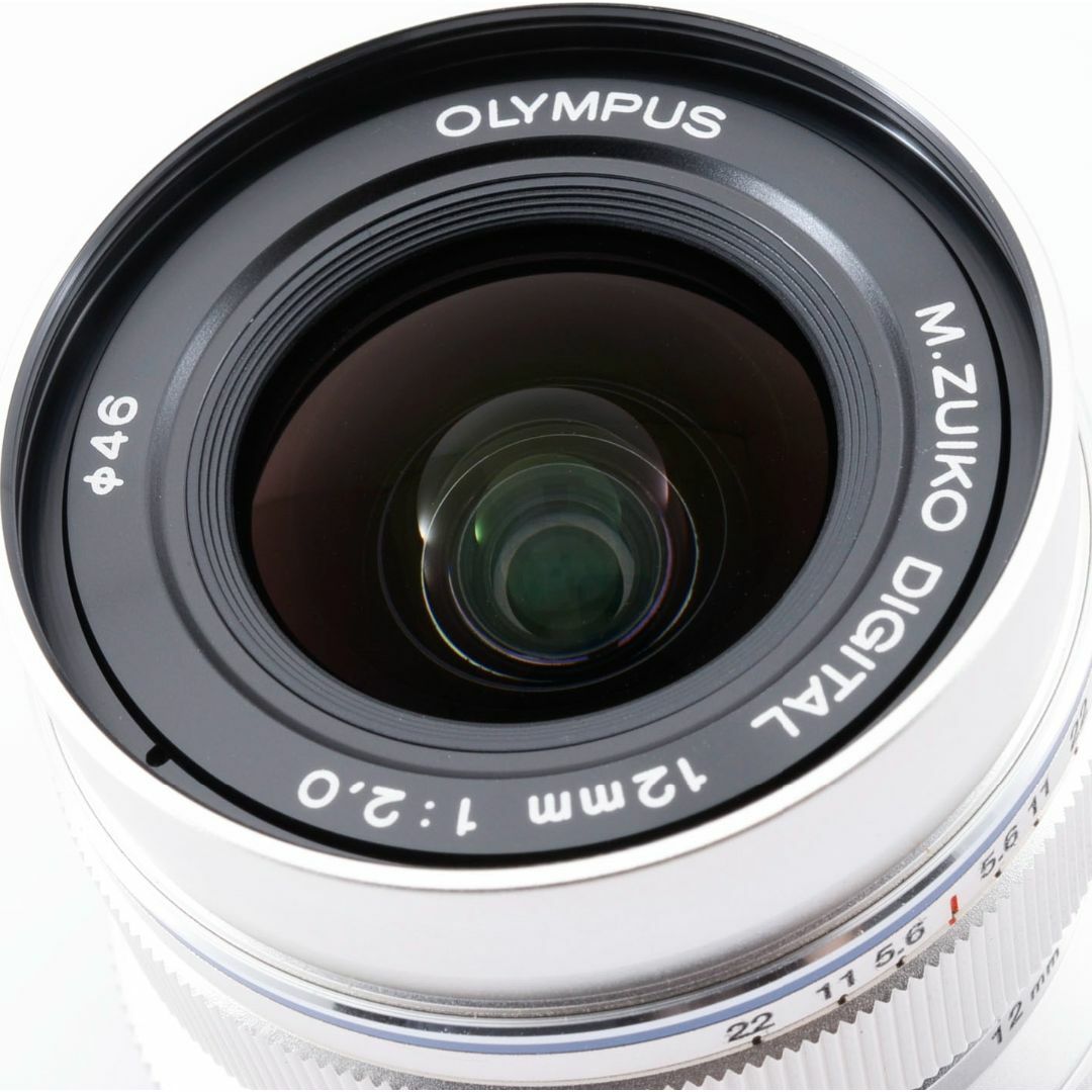 OLYMPUS(オリンパス)のB19/5578A-21 オリンパス M.ZUIKO DIGITAL 12mm スマホ/家電/カメラのカメラ(レンズ(単焦点))の商品写真