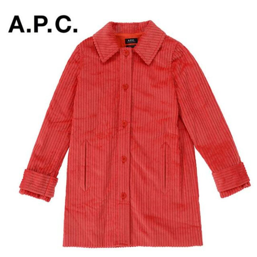 A.P.C(アーペーセー)のA.P.C アーペーセー Manteau Manon COCRZ F01368 EAE レディース ロングコート レッド - レディースのジャケット/アウター(その他)の商品写真